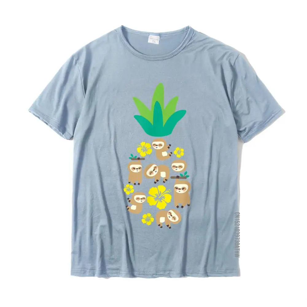 Pineapple Sloth Hawaiian T Shirt 