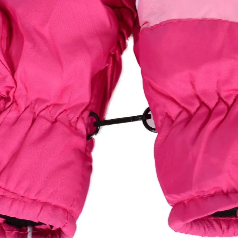 

Kids Ski Mittens Waterproof & Windproof Snowproof Children Winter Outdoor Warm Gloves 3-7Y E65D