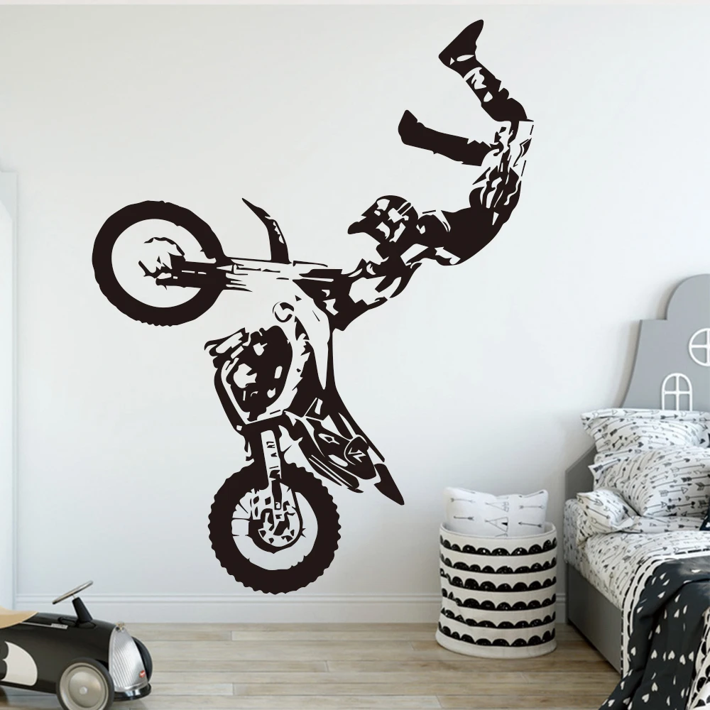 Cartaz do jogo da motocicleta auto motocross posters de seda moto imprime  esportes para o homem menino quarto decoração da parede lona imagem 16x24  - AliExpress