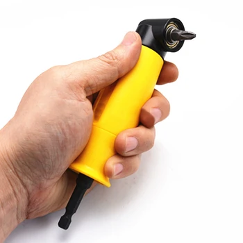 

1/4 Hex Shank 1pc 90 °Angle Drills Extension Driver Socket Holder Power Tool