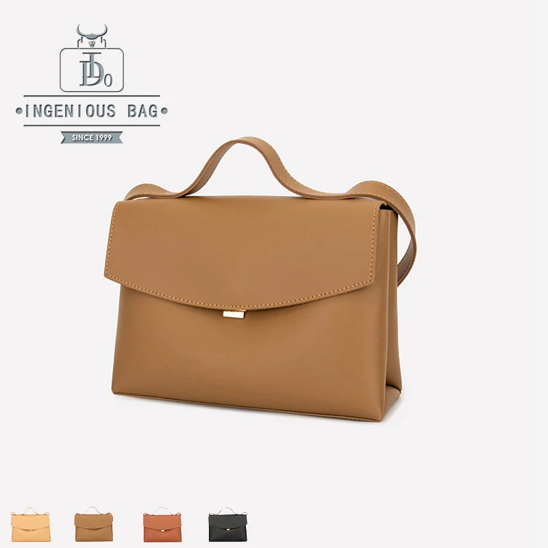 

Women Handbags Vintage Messenger Bag for Ladies Shoulder Bags Simple Female Top Handle Crossbody Bag Leather Designer Luxury
