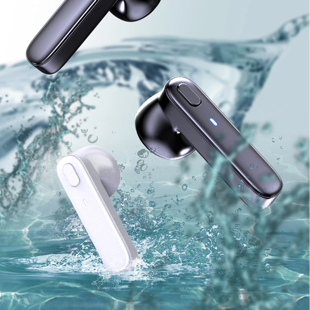 R20 TWS Earphone Bluetooth-compatible Wireless Headset Deep Bass Earbuds True Wireless Stereo Headphone With Mic Sport Earphone