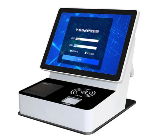 

Fingerprint Attendance Identity Card Scanner Visitor Registration System