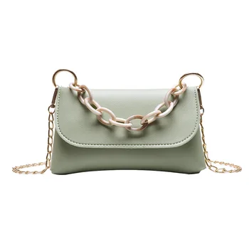 

Ladies bag new fashion chain messenger bag simple texture shoulder bag net red small square bag tide handbag women bag