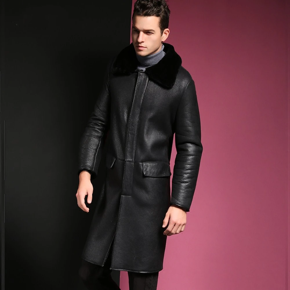 man's overcoat