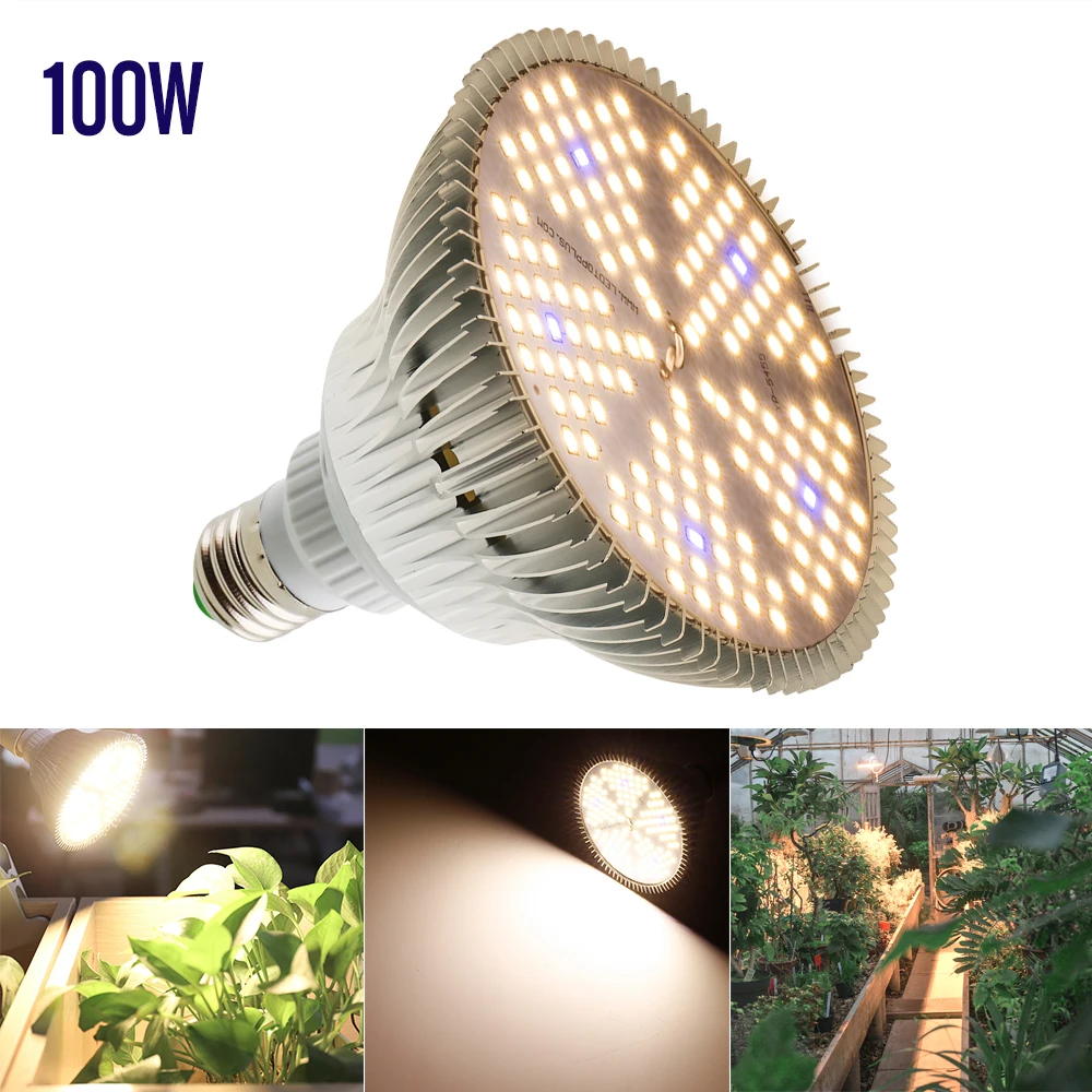 Delaman Cultivez L'ampoule De La Lampe 28W à Spectre Complet Mené