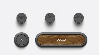 Магнитный кабель Xiaomi Mijia Bcase, настольный органайзер, держатель для управления, зажимы для шнура для Xiaomi Smart Home - Цвет: Walnut wood