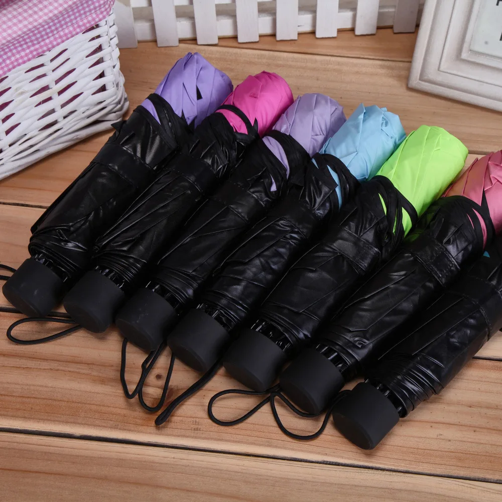 Lady Magic Flowers Umbrella Travel Parasol Folding Rain Windproof Anti-UV Sun/Rain