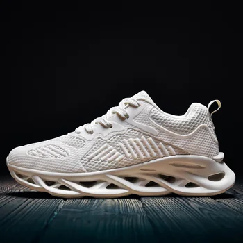 

Sports Jogging Running Shoes Men Breathable Blade Sneakers Gym Shoes Outdoor Fitness Training Sneakers Cushioning Athletic Shoes