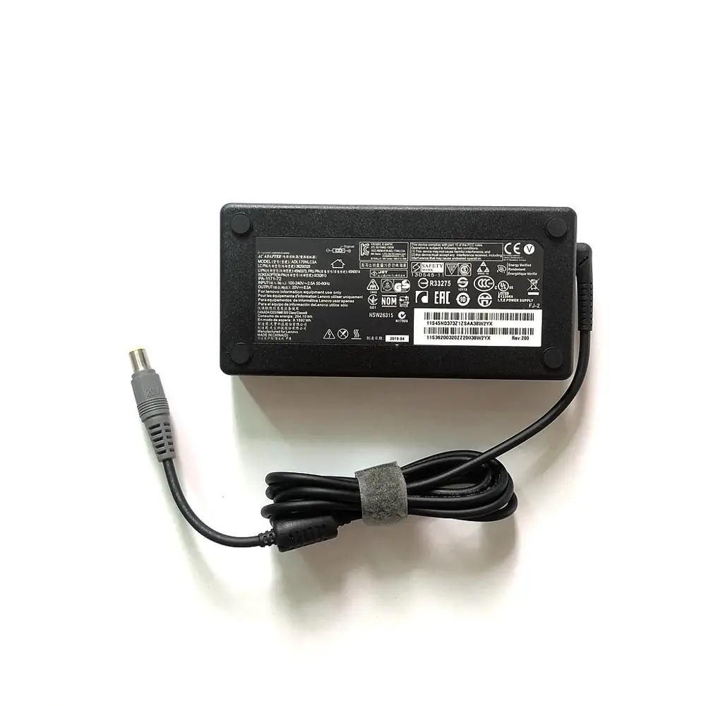 Fonte de Alimentação do Portátil para Lenovo Genuíno Thinkpad W520 W530 45n0113 45n0114 Adaptador ac 20v 8.5a 170w 7.9x5.5mm - Imagem 5