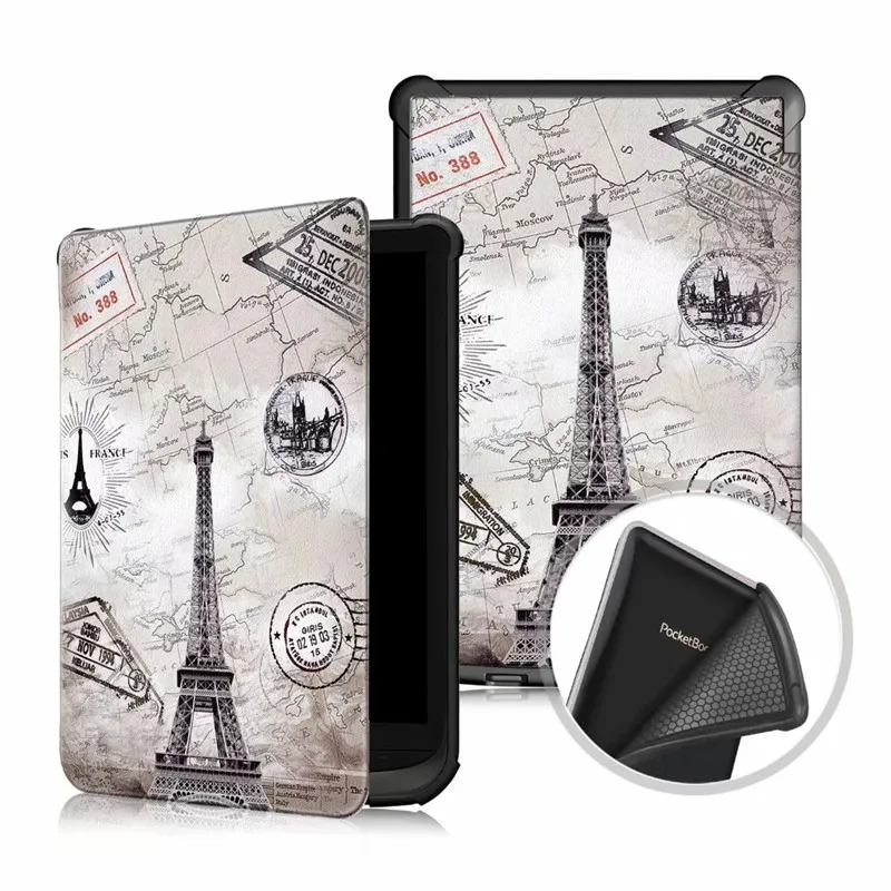 Тонкий умный чехол для телефона Pocketbook 616 627 632 PocketBook Touch Lux 4 Basic 2 чехол|Чехлы