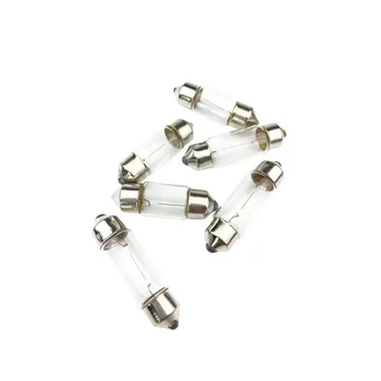 

2pcs Car Light Signal Bulbs C5W C10W Festoon 31mm 36mm 39mm 41mm 6438 6418 6411 SV8.5-8 Dome Lights License Plate 12V