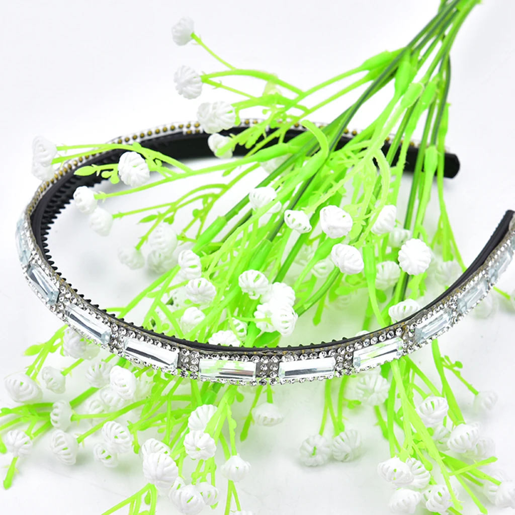Rhinestone Trim Chain Crystal Banding Bridal Applique for Garment Wedding Dress Decoration 1 Yard