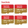 SanDisk Memory Card Extreme micro SD Card 4K UHD UHS-I C10 U3 V30 A2 microSDHC 32GB microSDXC Flash 512GB 128GB 256GB TF Card
