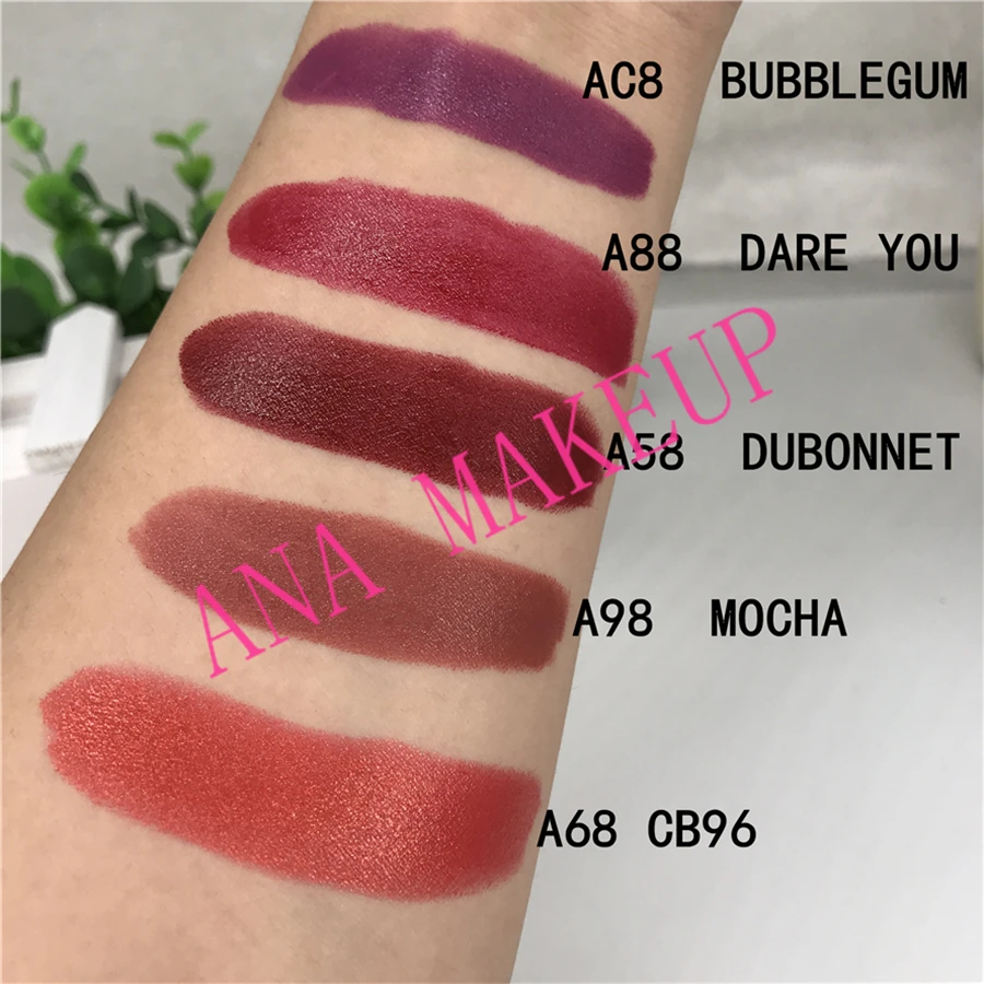Рождественские подарки, цвет, бархатная матовая губная помада, водостойкая, 3 г, whirl YASH Twig, губная помада, сексуальная губная помада, ePacket