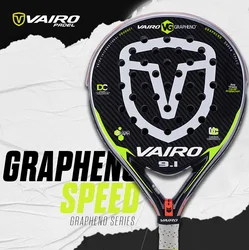 Vairo Latest Palas Padel Racket Palas 3 Layer Carbon Fiber Board Paddle Racket EVA Face Tennis Racket Beach Racket De Padel
