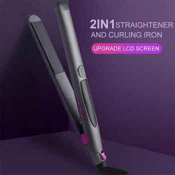 

New product LED display hair straightener, ceramic volume straight two electric splint, PTC heating hair straightener