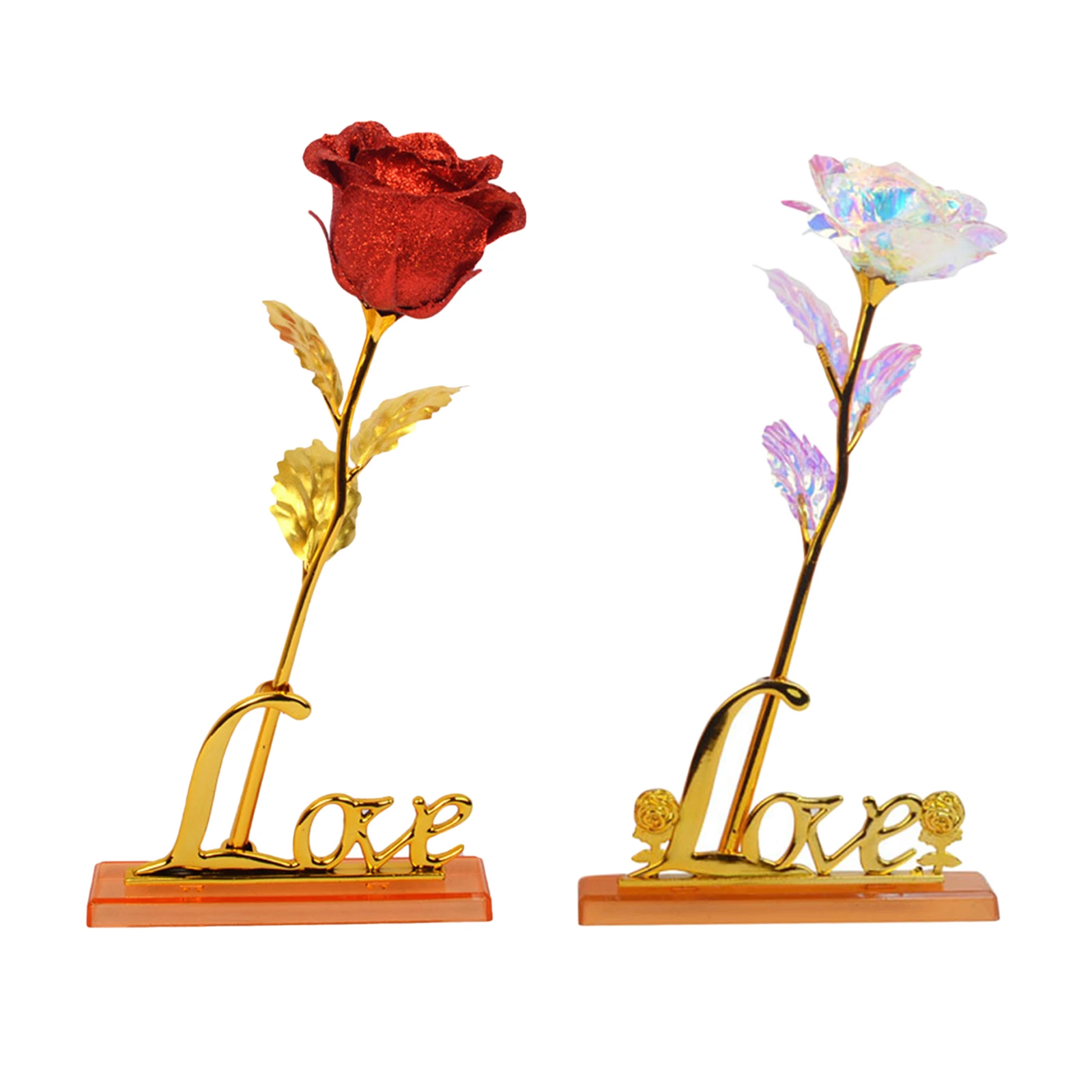 Rosa artificial flores com suporte artesanal último para sempre forma  natural presente original para o dia dos namorados casamento mãe  aniversário|Flores secas artificiais| - AliExpress