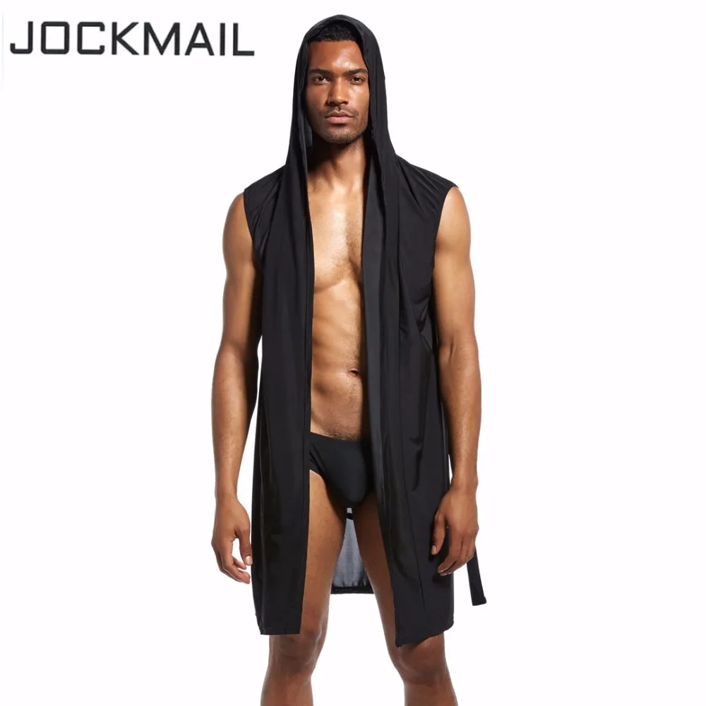 Банные халаты JOCKMAIL мужские нейлоновые из ледяного шелка домашняя одежда для геев