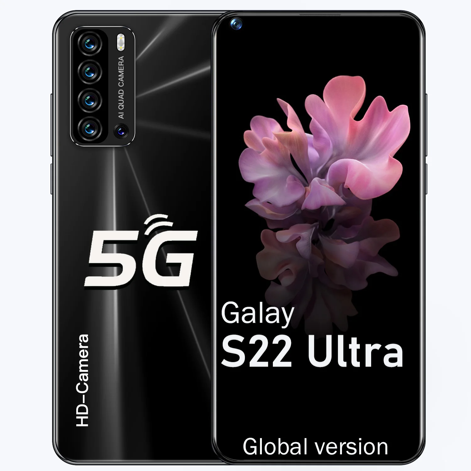Смартфон Galay S22 Ultra 7 3 дюйма 5600 мАч Android 10 0 24 + 48 МП 12 512 ГБ | Мобильные телефоны и