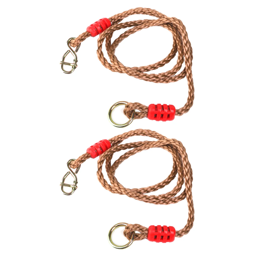 Length Adjustable PE Rope/Hanging Tree Strap for Outdoor Swings/Hammock/Playground, Swing Set Accessories 5