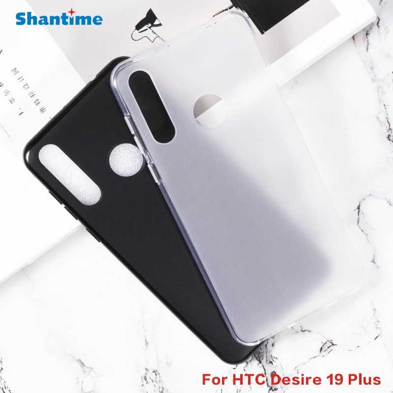 

For HTC Desire 19 Plus Gel Pudding Silicone Phone Protective Back Shell For HTC Desire 19 Plus Soft TPU Case