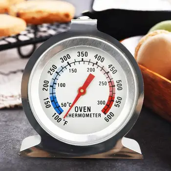 

Kitchen Stainless Steel Reading Food Meat Thermometer Stand Up Dial Oven Temperature Gauge Gage Cooker Baking Gadgets Supplies