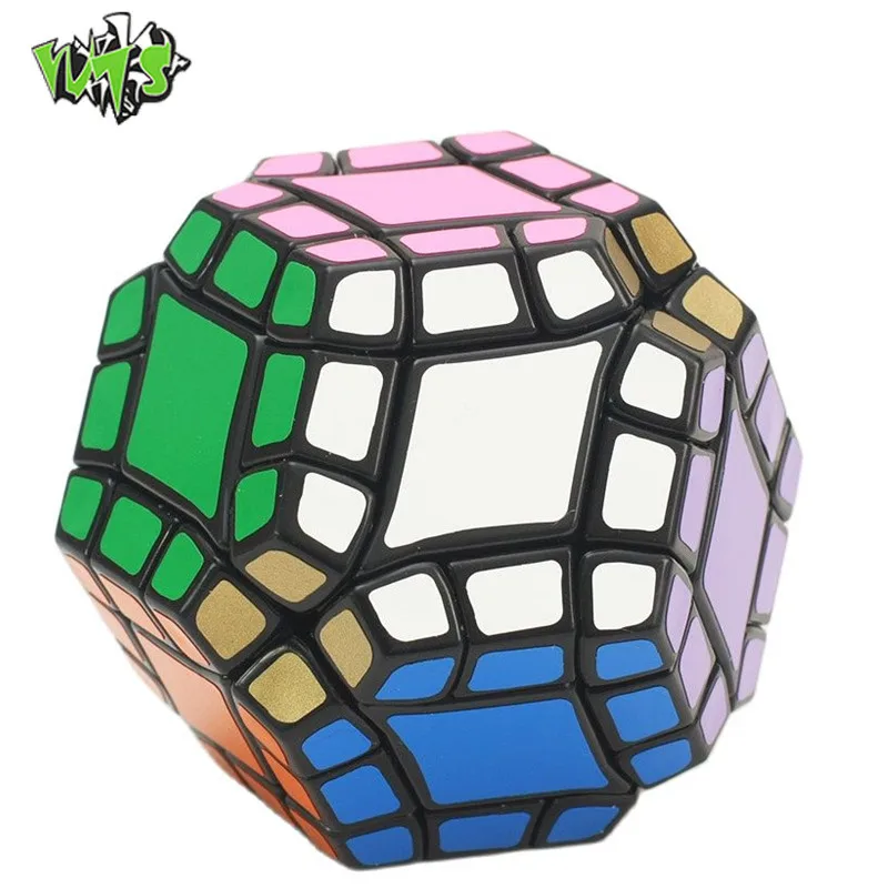 Original Lanlan Dodecahedron Magic Cube With 12 Axis Faces Black 3D Puzzle Educational Special Toys For Children Games | Игрушки и хобби