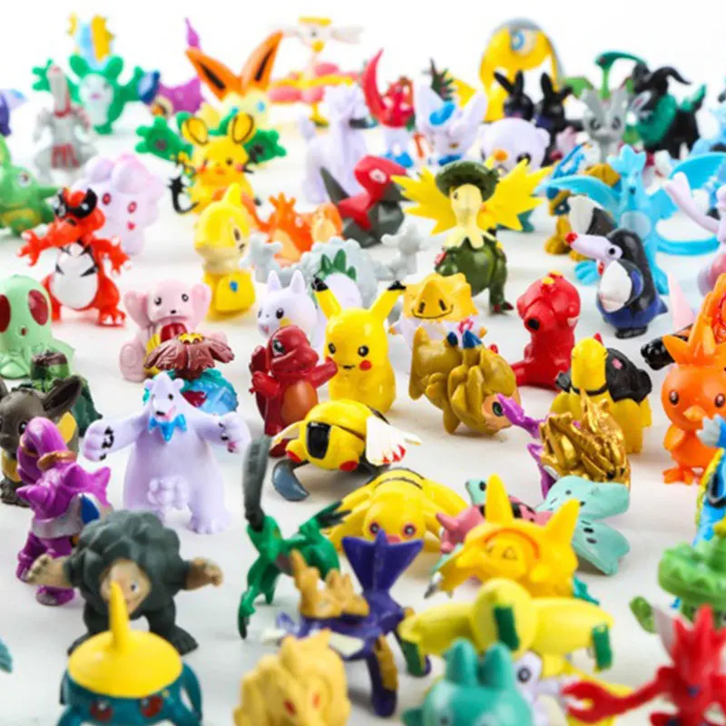 

144 POKEMON GO Pokemon Pokemon Pikachu PVC Pokйmon Garage Kits Toy Decoration