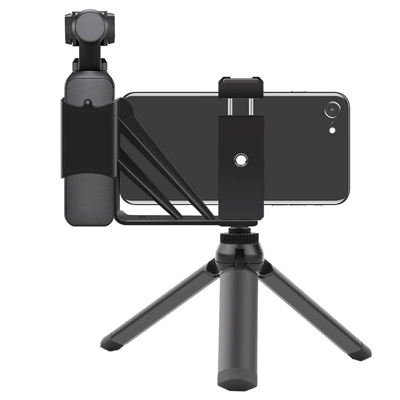 Алюминиевый сплав Удлинительное крепление для DJI OSMO Pocket Gimbal камера Телефон Штатив Держатель Кронштейн фиксированный кронштейн