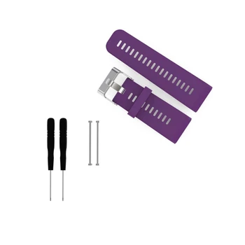 

Silicone Replacement Wrist Band Strap With Tool for garmin Vivoactive HR Watch X3UA