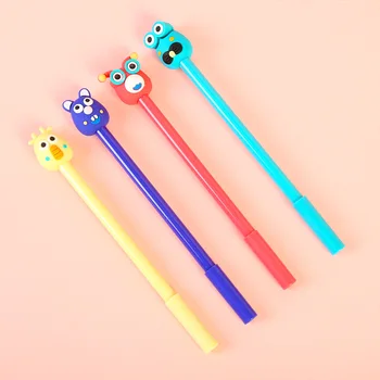 

50PCS Animal Eye Gel Pens Student Cartoon Cute Signature Pen Creative Pen Kawaii School Supplies Stationery