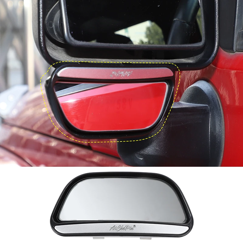 Side View Mirrors Reversing Auxiliary Mirror For Jeep Wrangler Tj Jk Jl  Gladiator Jt For Suzuki Jimny 2019 2020 2021 Accessorie - Mirror & Covers -  AliExpress