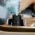 Мини USB Увлажнитель Воздуха Aroma Диффузор Духи Аромат Автомобиля Эфирное Масло Очиститель Воздуха со СВЕТОДИОДНЫМИ Автомобильными Увлажнителями Воздуха Авто