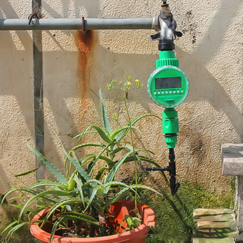 Электронный таймер для полива сада ЖК-дисплей садовый автоматический оросительный контроллер умный клапан устройство для полива