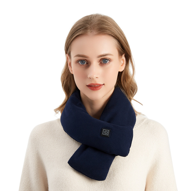 Healthy Heating Scarf for Neck Pain Relief USB Rechargeable 3 Speed Adjustment Quick Heating Gift for Women Mother