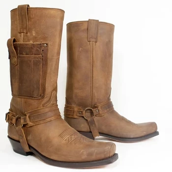 

Winter Fashion British Men Top Quality PU Leather Slip on Boots Breathable Chelsea Boots Male Casual Zapatos De Hombre D217-1