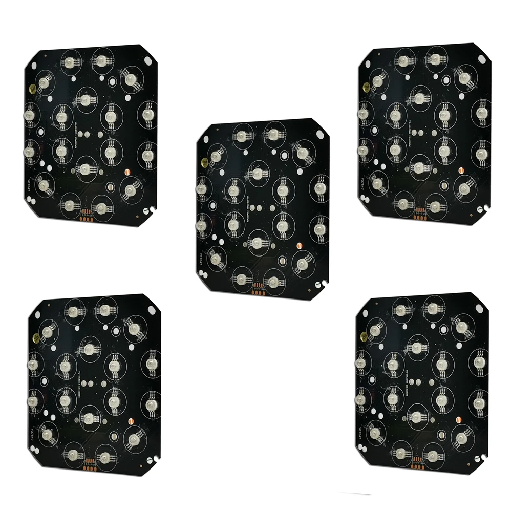 5 шт./светодиодный светильник 18x3w rgb 3in1 Led par Светильник аксессуары 12V | Лампы и