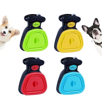 

Silicone Pet Dog Travel Foldable Pooper Scooper Poop Scoop Clean Pick Up Cleaner With Litter Bag Holder Perros