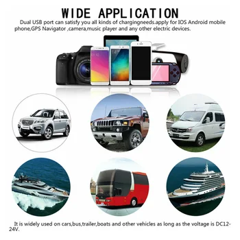 

DC 12-24V ON-OF 3 Pin 8Gang Waterproof LED Marine Boat Car Rocker Switch Panel Waterproof Electric+Circuit Breaker