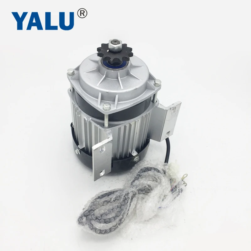 Комплект бесщеточного двигателя YALU BM1418ZXF 350 Вт 48 В BLDC для сборки комплект трицикла