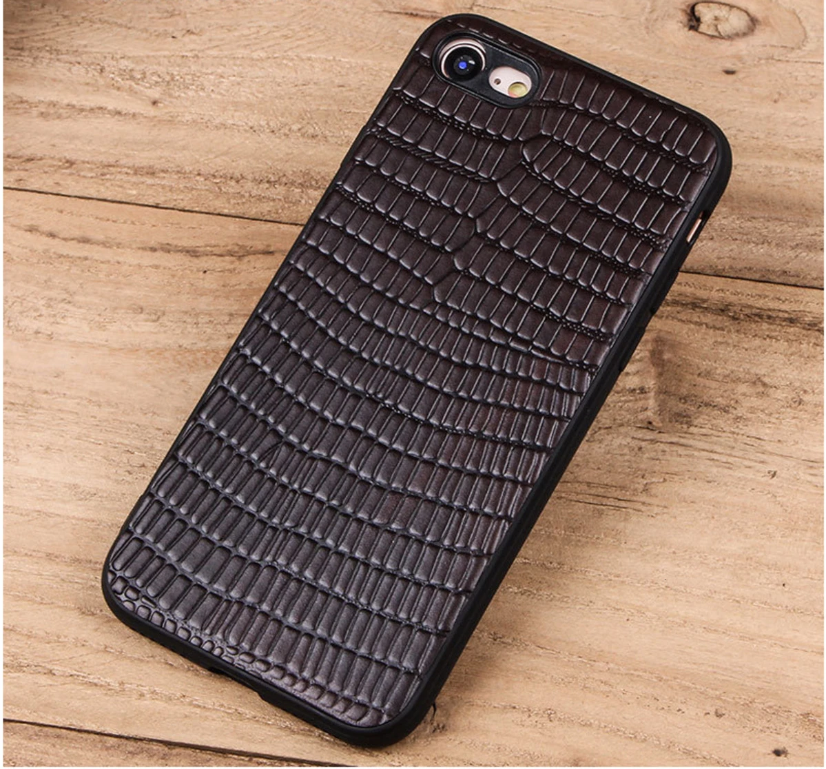 Чехол для ручного станка из натуральной кожи Подходит Apple 7 8 защищает оболочку