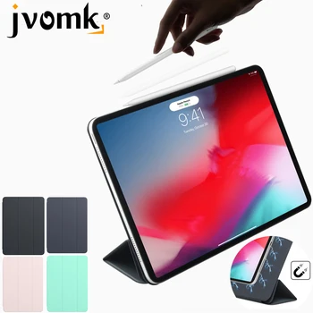 

Magnetic Smart Folio for 11 inch iPad Pro 2018, Trifold Stand Magnet Case Cover for iPad A1980 Funda Support Attach Charge