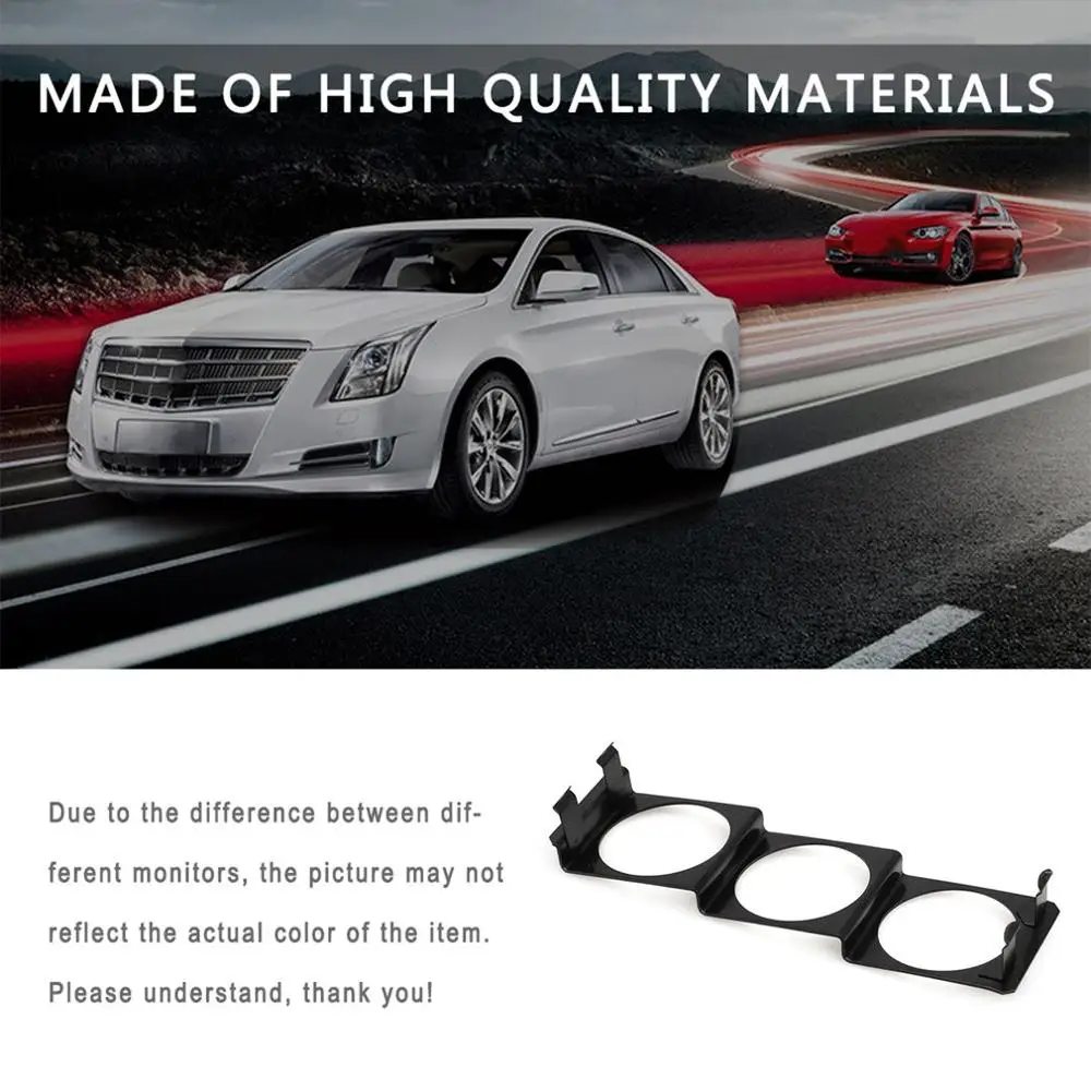 

3-Hole Radio Bracket Dashboard Universal Three-Hole Radio Bracket 2 Inch 52Mm Car Instrument Rack/Dashboard