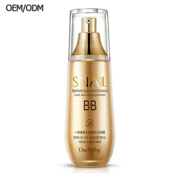 

ROREC cosmetics moisture bb cream foundation snail whitening cream Oil-control Easy to Wear Concealer