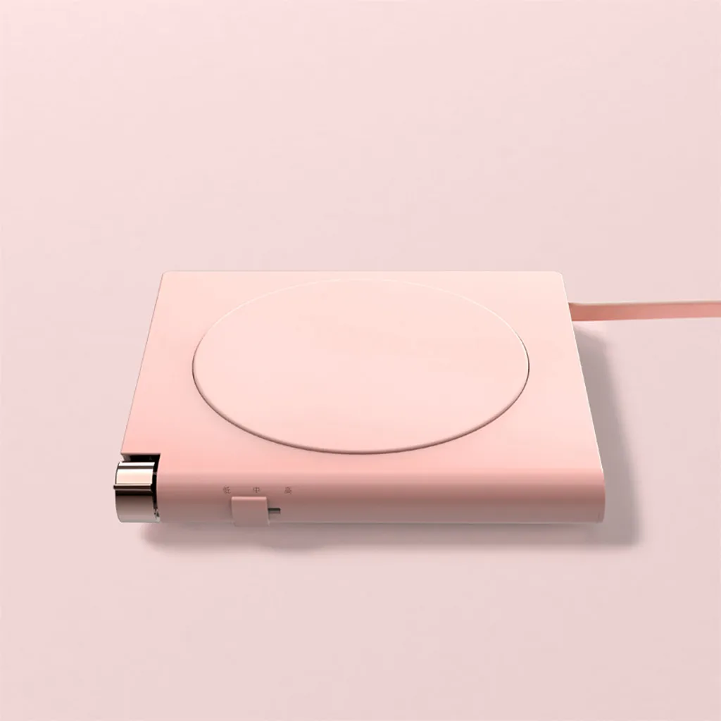 USB теплая чашка коврик термостат чашка термостат нагревательное устройство грелка коврик стол PU термостойкая электрическая изоляция подставка