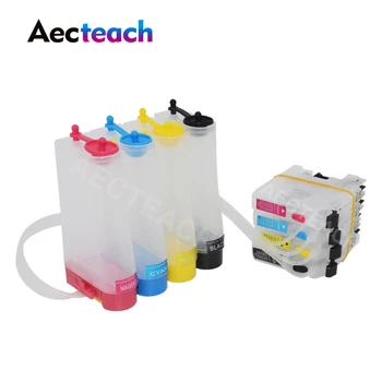 

Aecteach LC 123 Continuous Ciss Ink Tank For Brother MFC-J4410DW J4510DW J4610DW J4710DW J470DW J6920DW Printer Ciss System