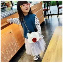 1 шт.; Повседневная сумка через плечо для маленьких девочек; сумка-мессенджер с рождественским оленем; милая сумочка; подарок на день рождения