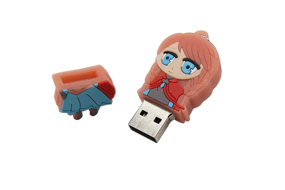 TEXT ME красивая принцесса Анна модель флеш-накопитель usb2.0 4 ГБ 8 ГБ 16 ГБ 32 ГБ флеш-накопитель USB флеш-накопитель креативный флеш-накопитель 64 ГБ