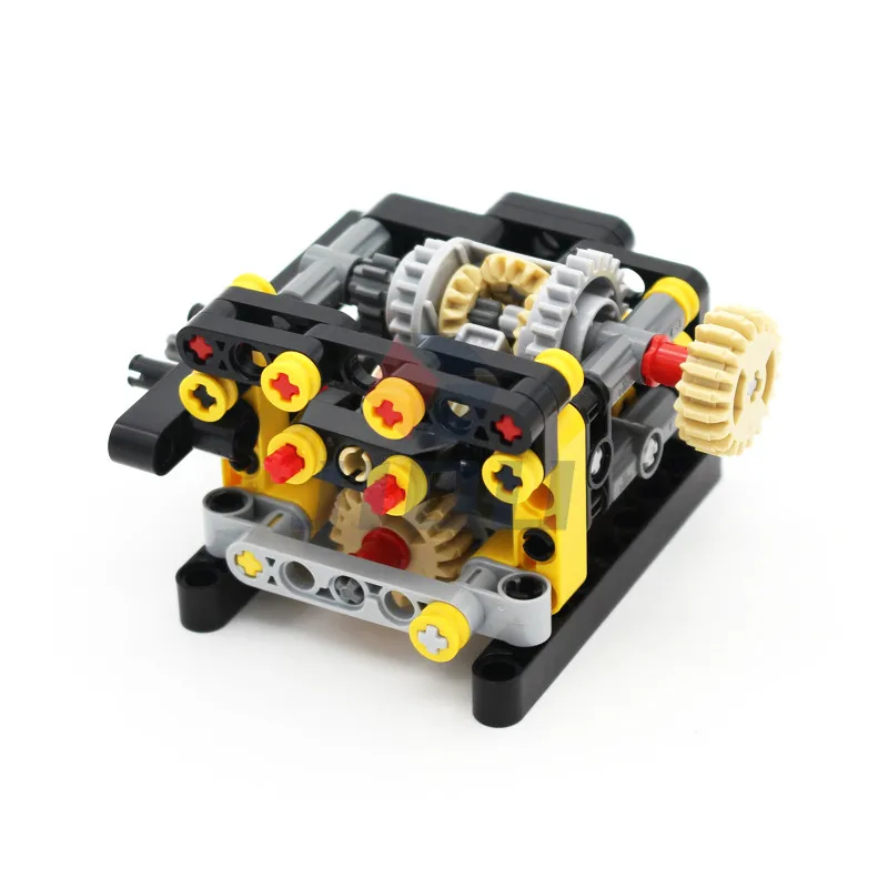 MOC High-tech parts All Kind of Multi-speed Engine Gearbox Set